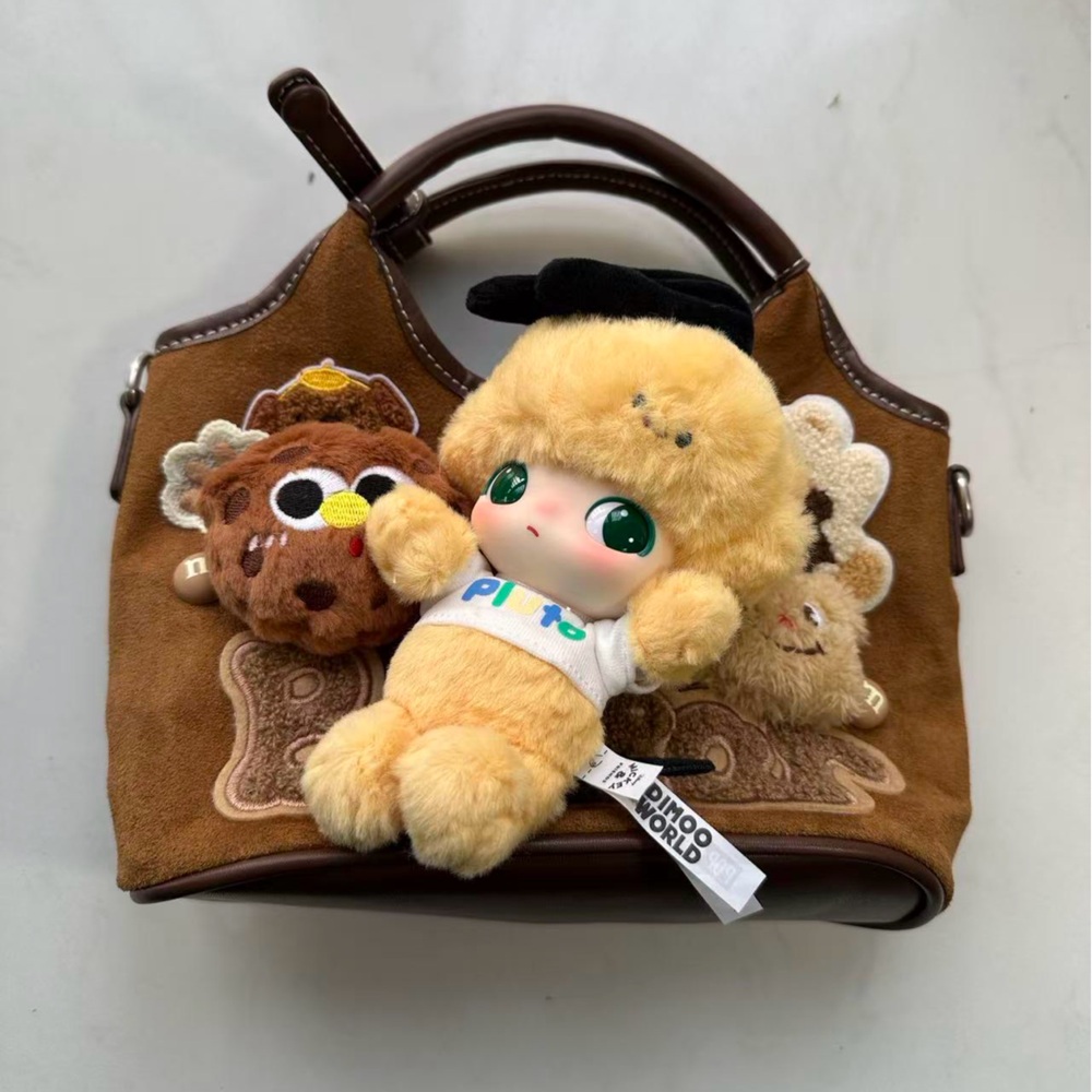 Charming Plush Toy Set with Bag